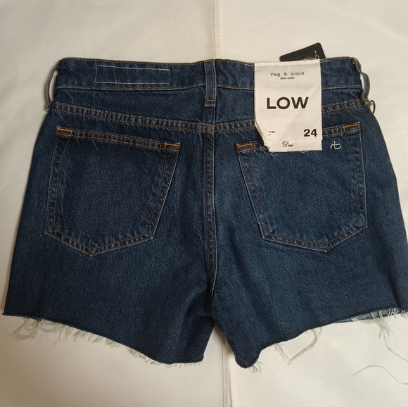 Rag & Bone Cambria Low Rise Relaxed Fit Shorts
